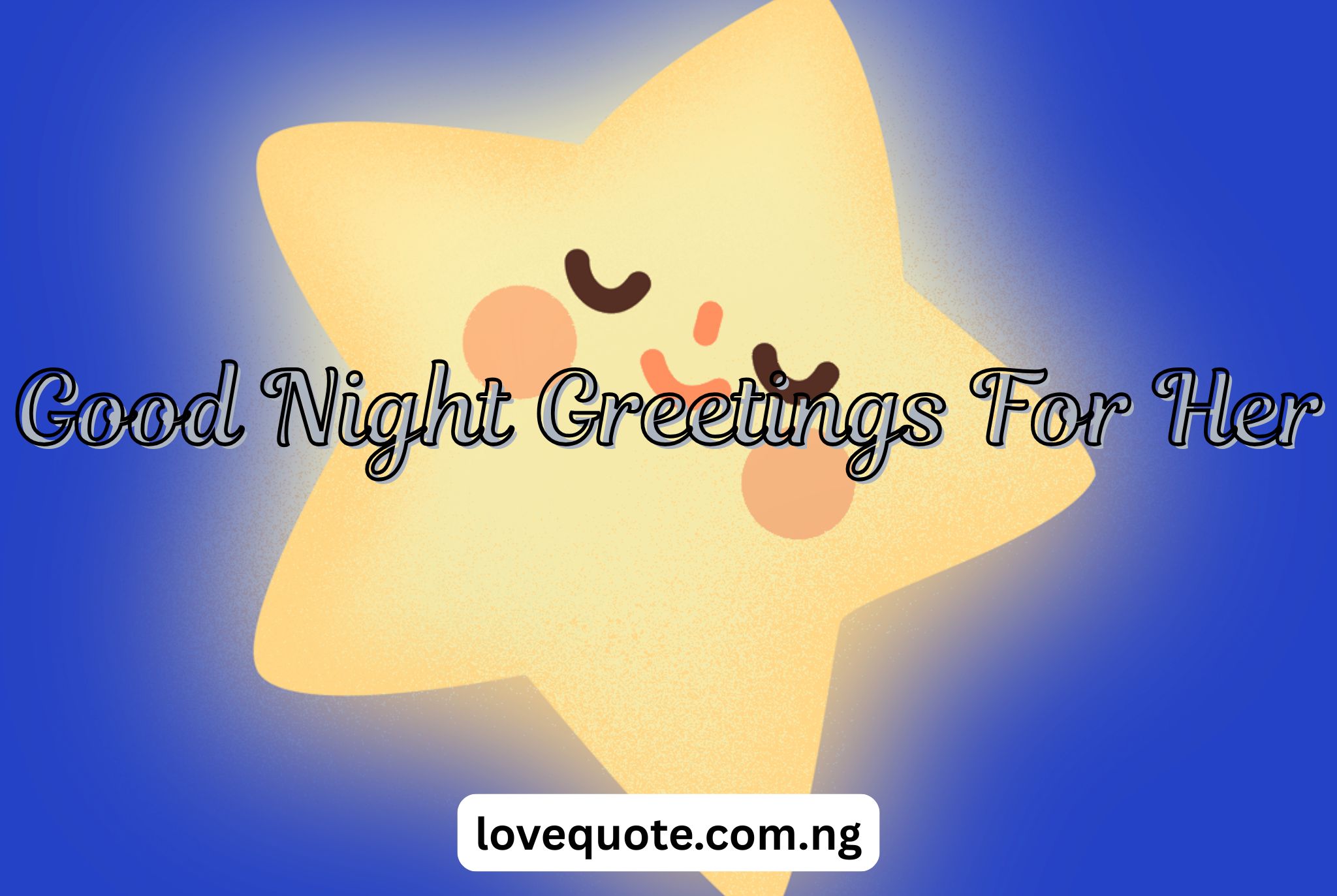 Good Night Greetings For Her