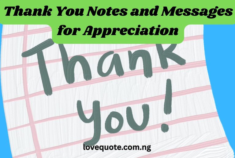 30 Thank You Notes and Messages for Appreciation Thank You Notes and Messages for Appreciation