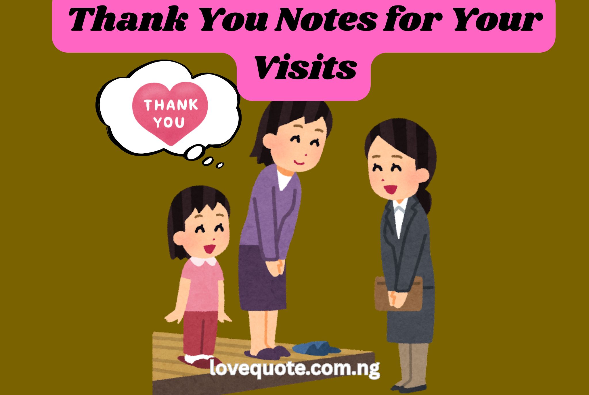 30 Thank You Notes and Messages for Appreciation 5 Thank You Notes for Your Visits