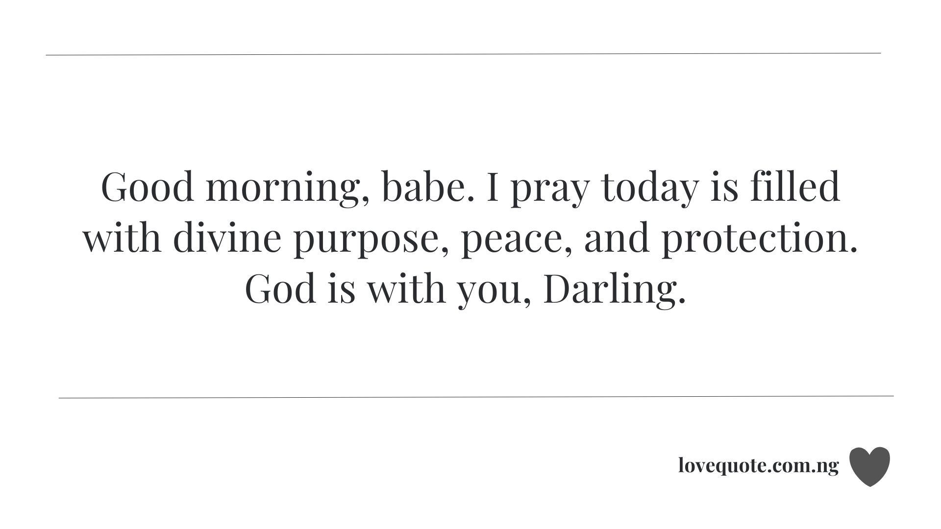 Good Morning Prayers for My Him